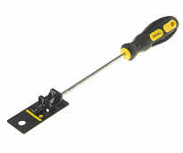 Отвертка крестовая PH2х150мм Ø5мм магнитная с противоскользящей ручкой (с держателем ) ER-7DH-18H ЭВ